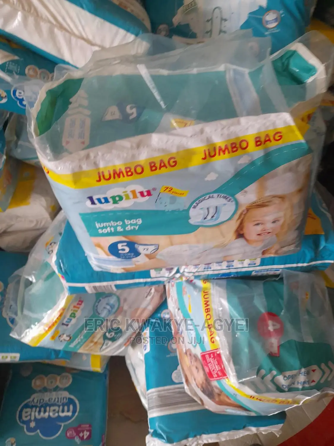 Lupilu Size 3 Midi Nappies Jumbo Bag 98 PACK