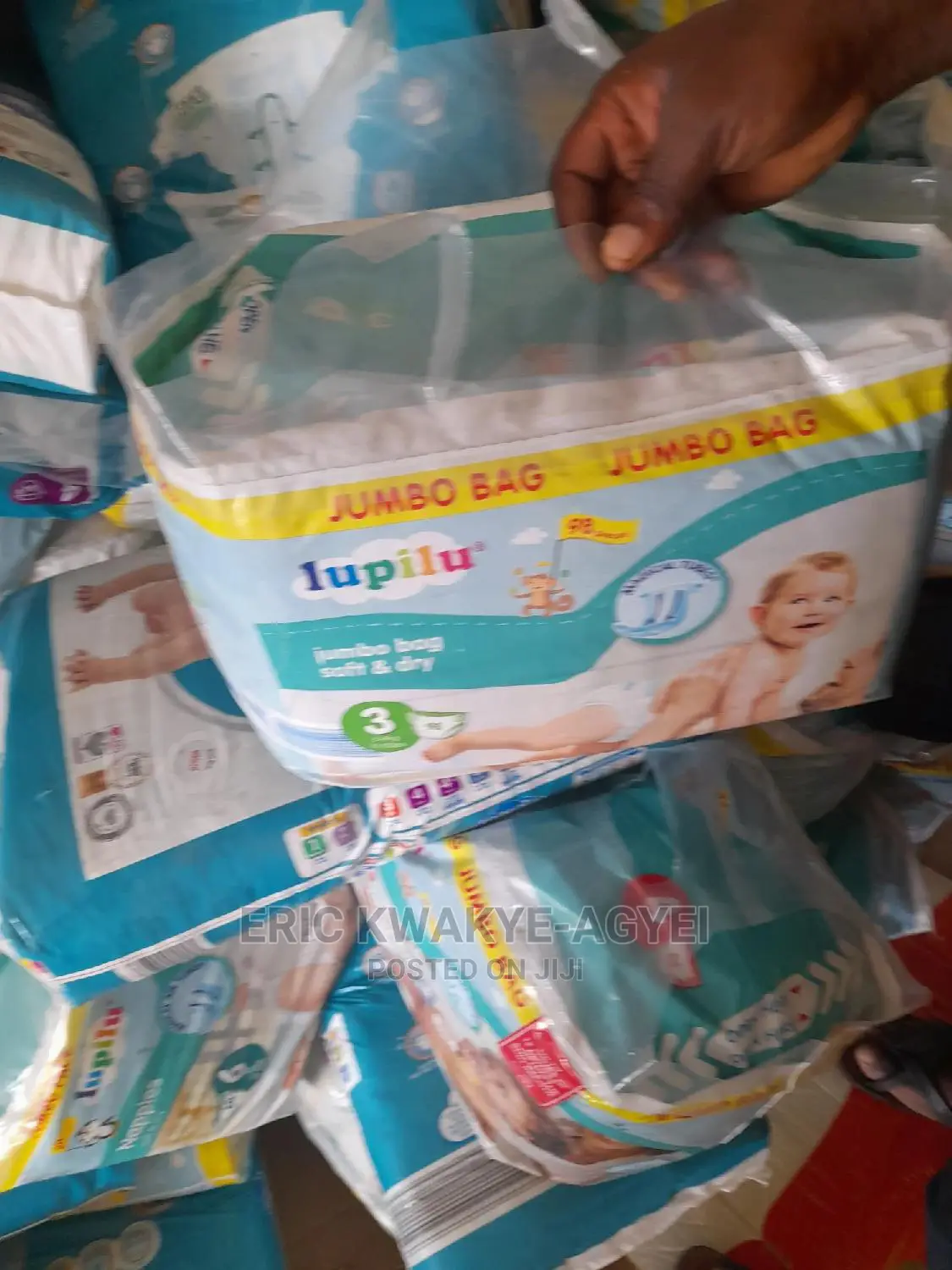 Lupilu Size 3 Midi Nappies Jumbo Bag 98 PACK
