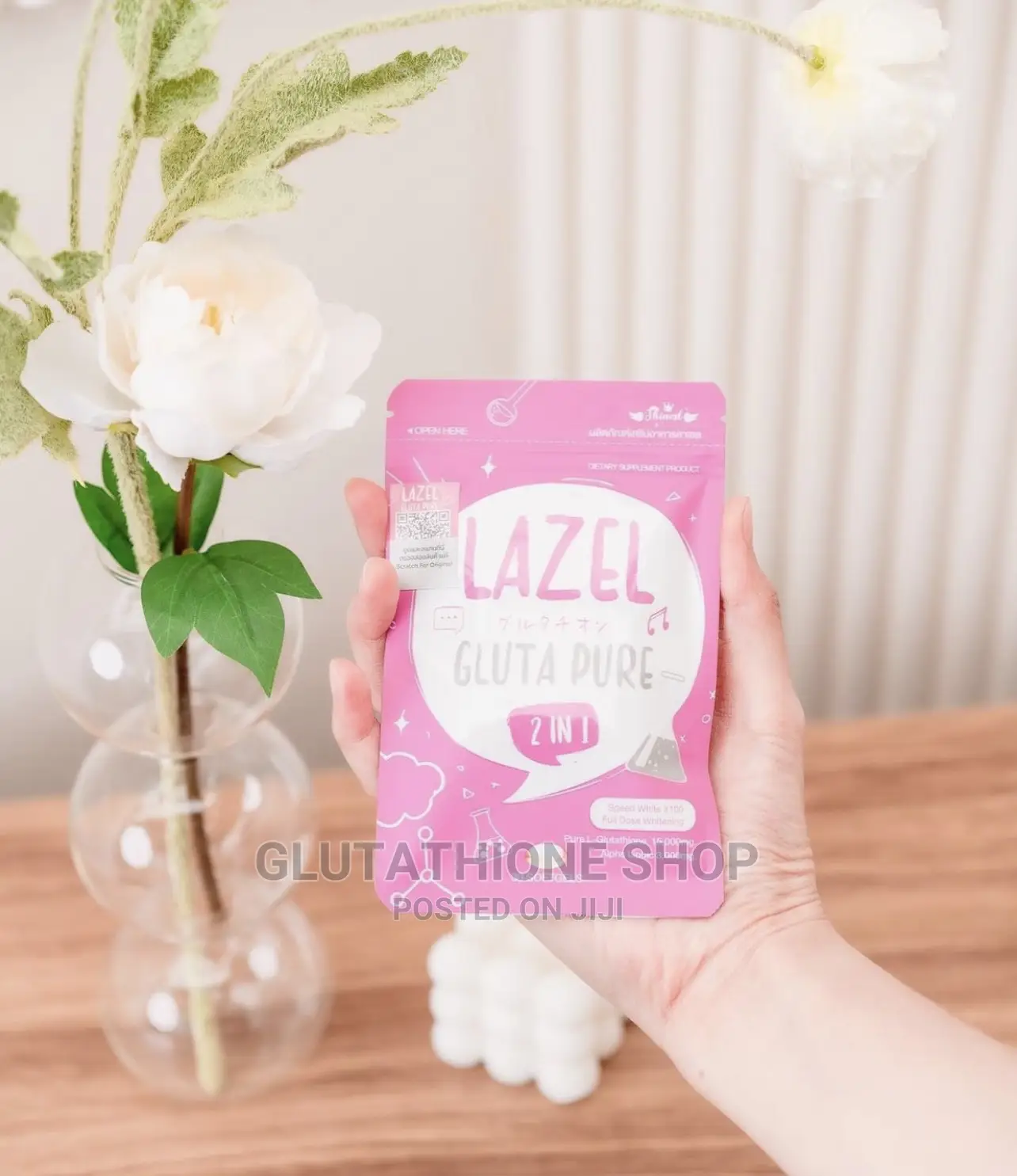 Lazel Gluta Pure Skin Glowing Supplement