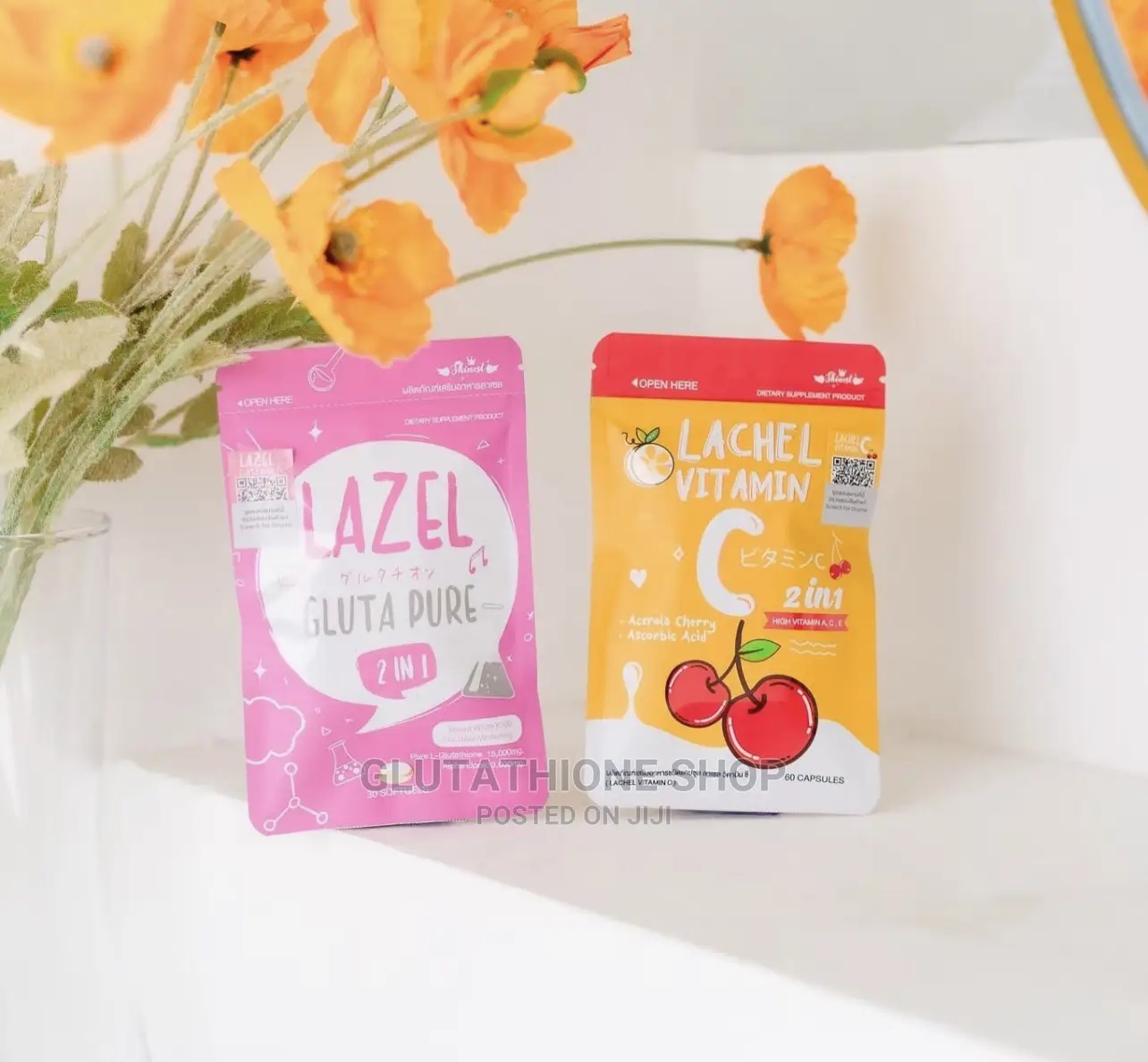 Lazel Gluta Pure Skin Glowing Supplement