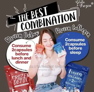 Frozen Plus Collagen Whitening Set Supplement
