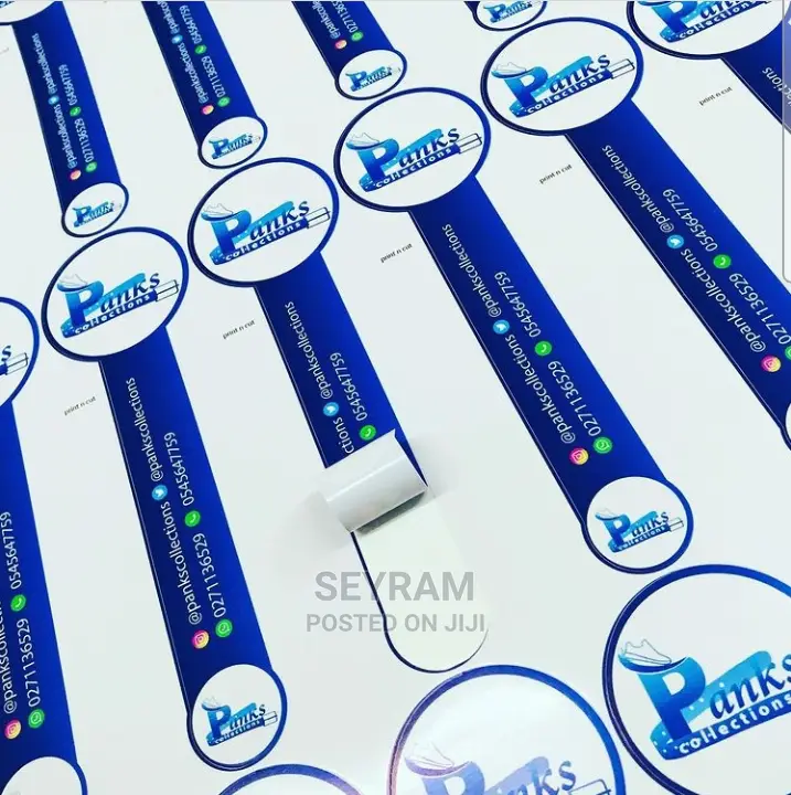 Print Cut Labels , Stickers
