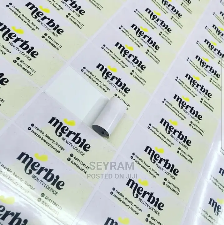 Print Cut Labels , Stickers