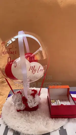 Birthday and Birthday Balloon and Flower Bouquet Gift