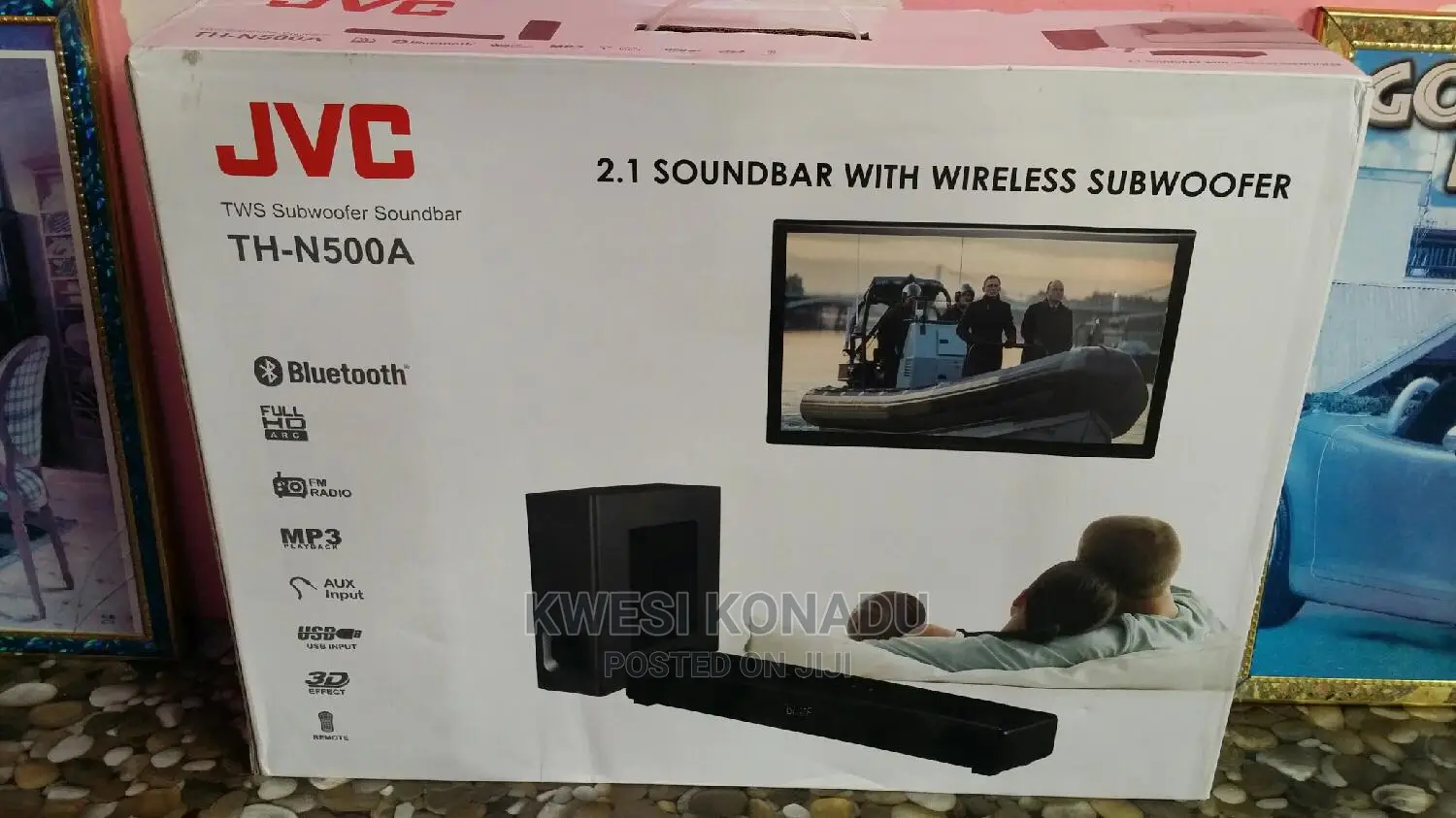 JVC Short ThN500a Soundbar With Wireless Subwoofer in Achimota Audio & Music Equipment, Kwesi