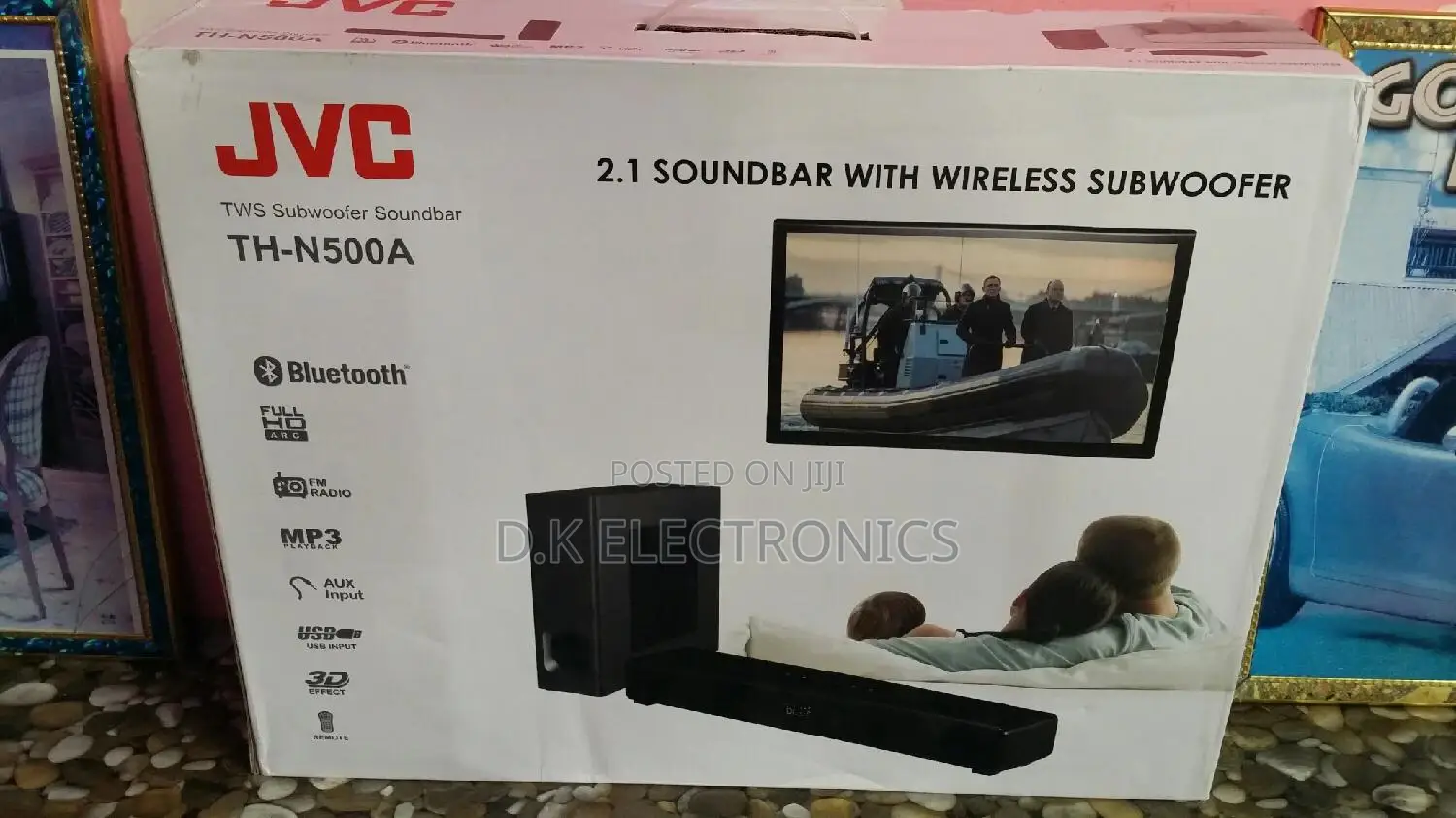 2026 JVC Short Th-N500a Soundbar With Wireless Subwoofer