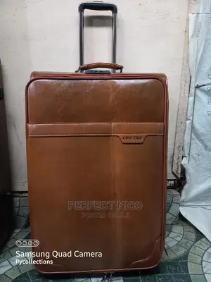 4set Genuine Leather Suitcase/Travelling Bags