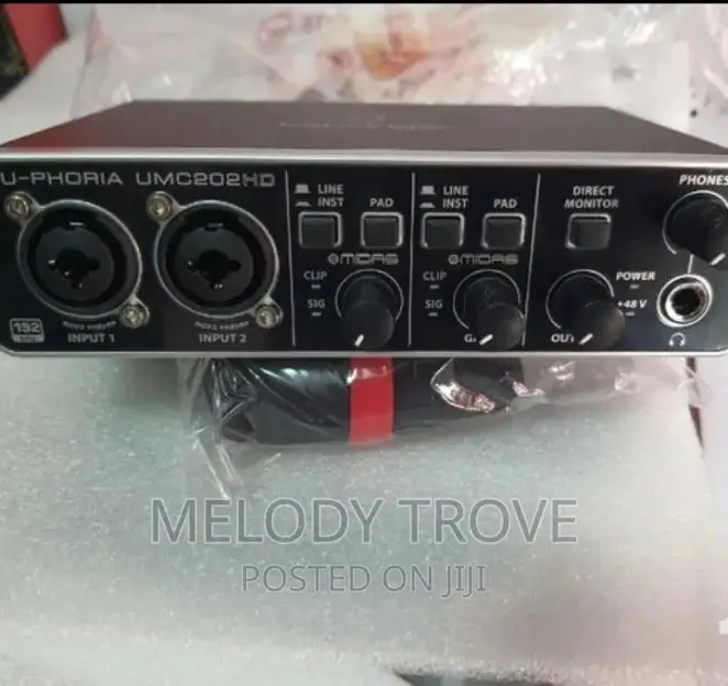 Behringer U-Phoria Umc 202hd Audio Interface