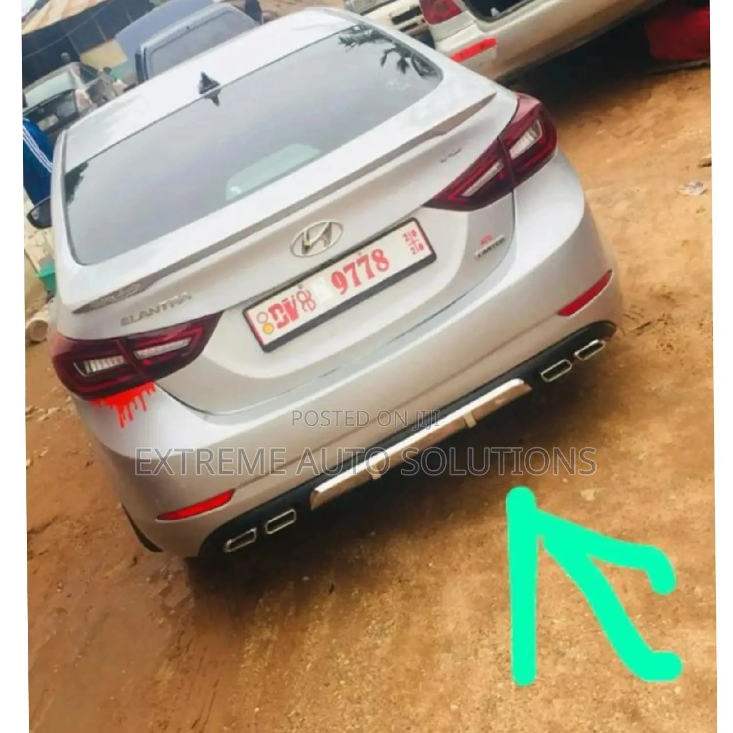 Hyundai Elantra 2014 Spoiler