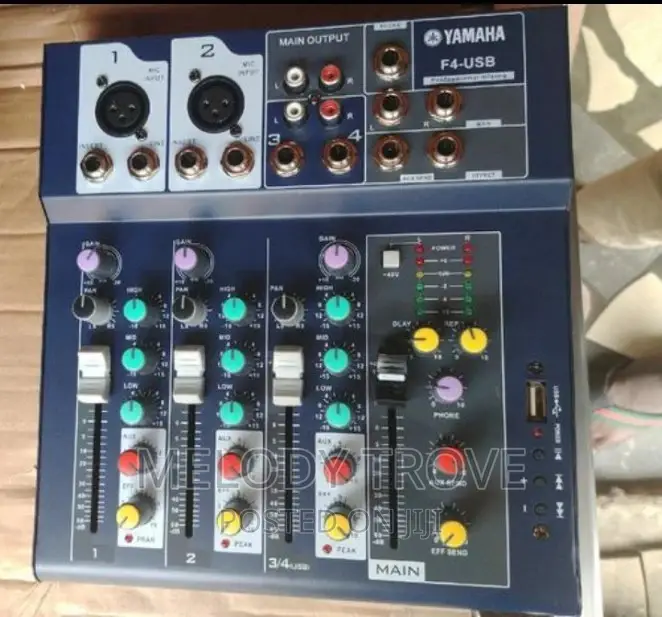 Yamaha F4-Usb 4-Channel Raw Mixer