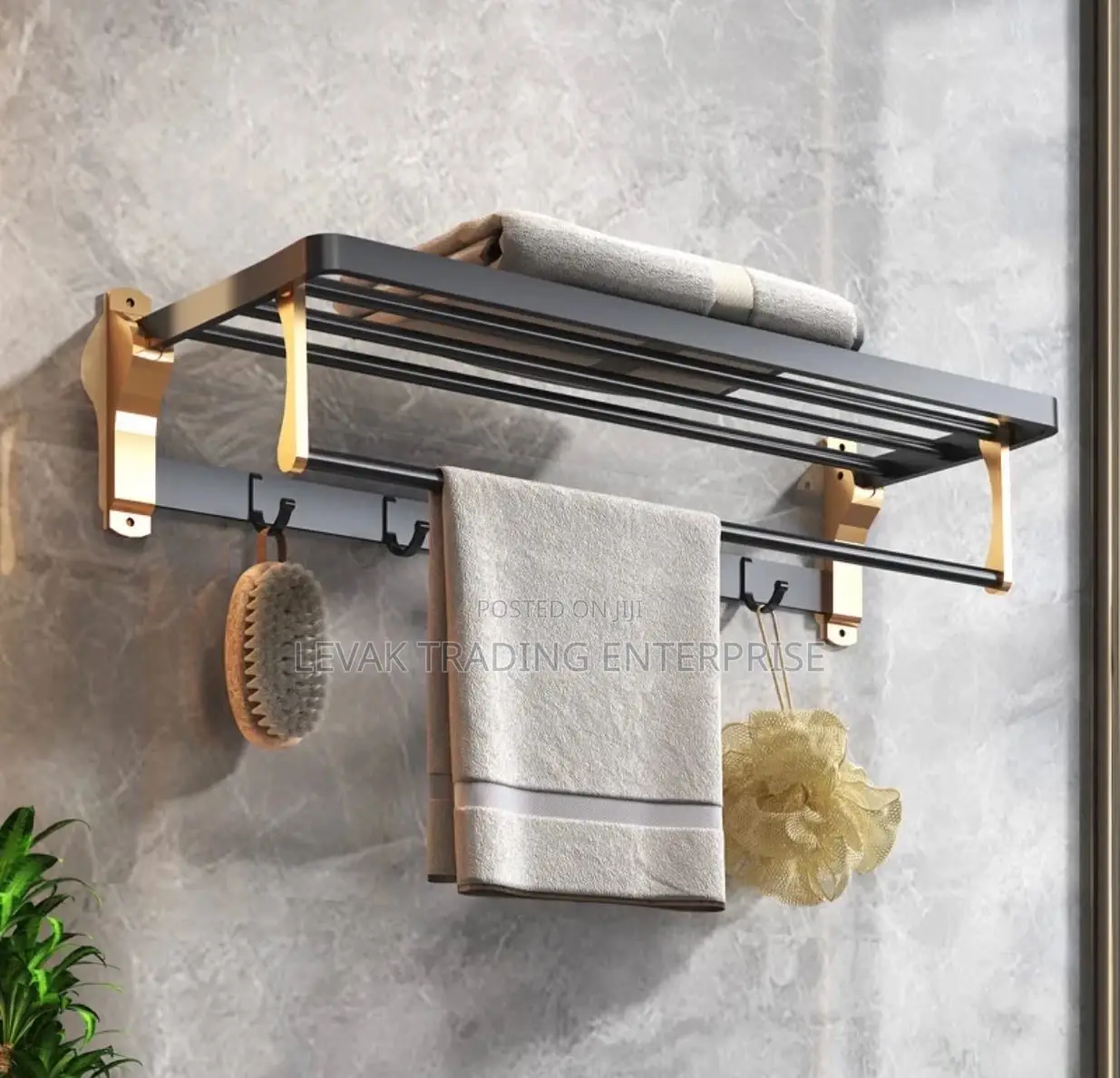 Black Accessories _ Gold And Black Bathroom Accessories