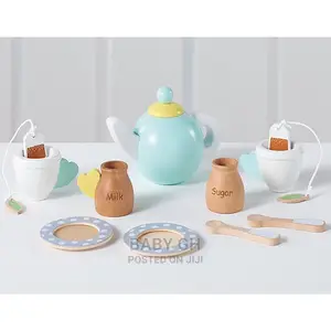 Wooden Afternoon Tea Set