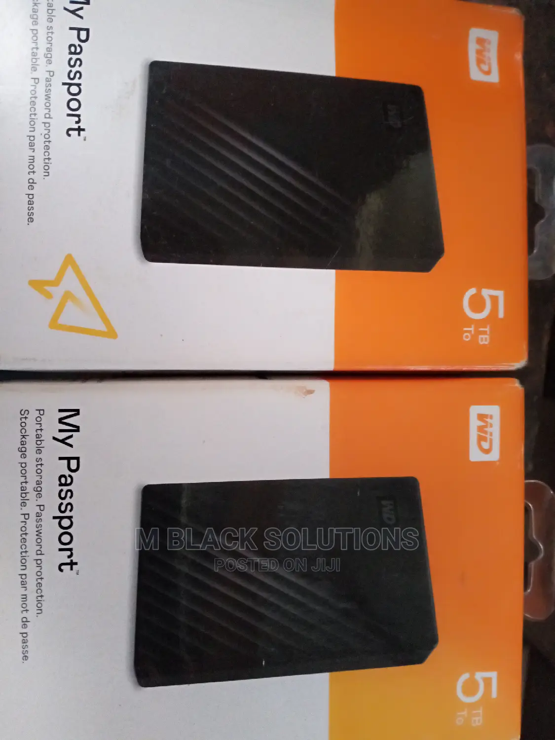5tb Wd My Passport External HDD