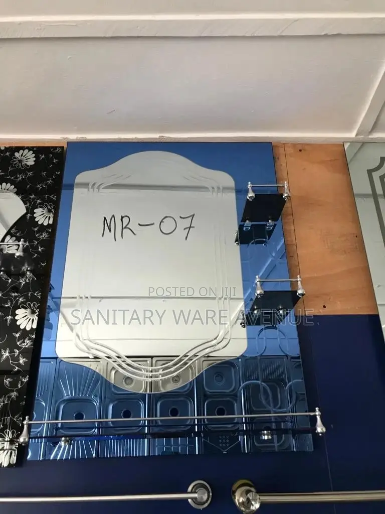 Bedroom Mirror - Dressing Mirror - Glass Tray