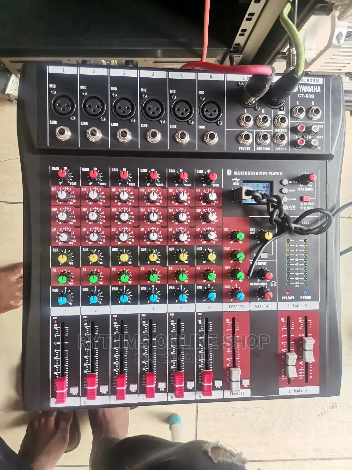Yamaha 6channels Mixer (CT-60S)