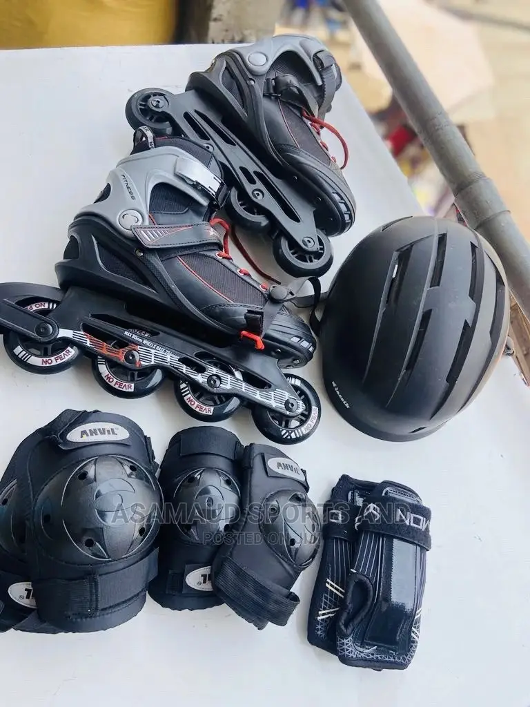 Skating Shoes and It Protective Gear at Cool Price
