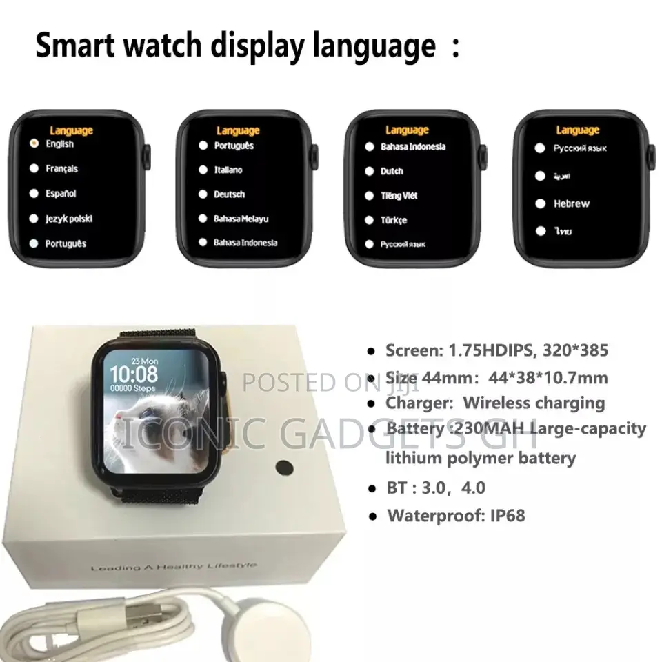 Series 6 Fitpro Split Screen Waterproof Smart Watch in Accra