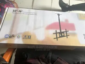 High Strength Steel Ceiling TV Mount Full Motion Fits 32-70