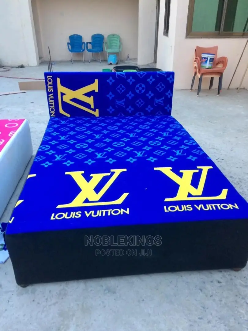 Durable Double Bed With Mattress Inbuilt