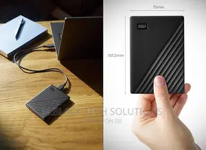 5tb Wd My Passport Portable External Hard Drive Hdd, Usb 3.0
