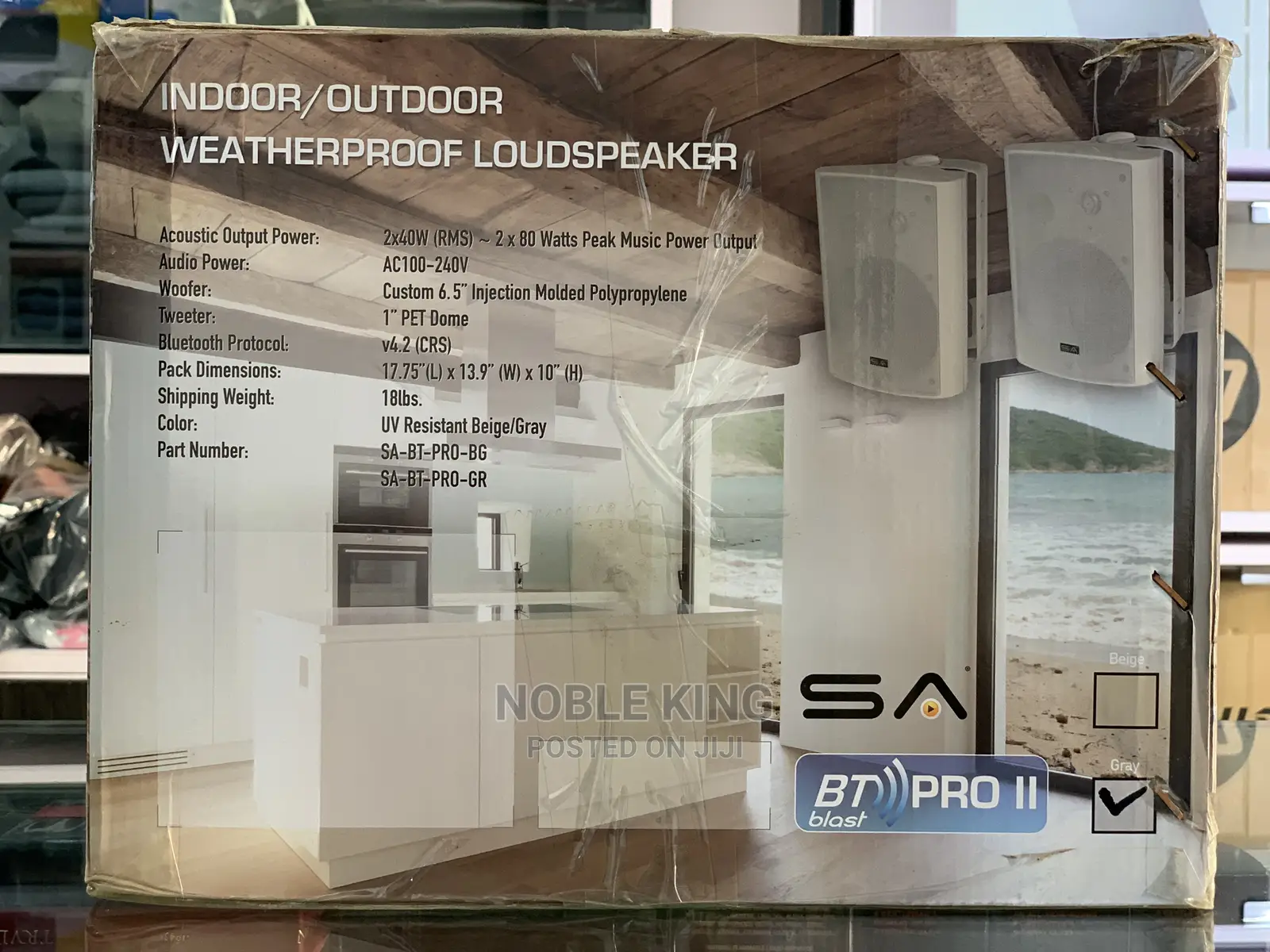 Indoor Outdoor Bluetooth Speaker