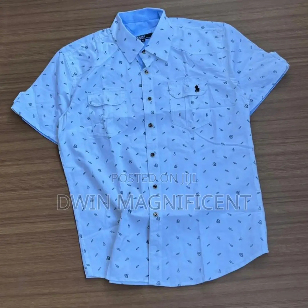 Men Double Pocket Shirt