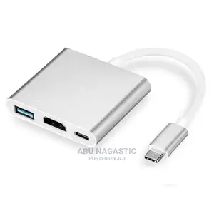 3in1type C to HDMI and USB 3.0 Adapter