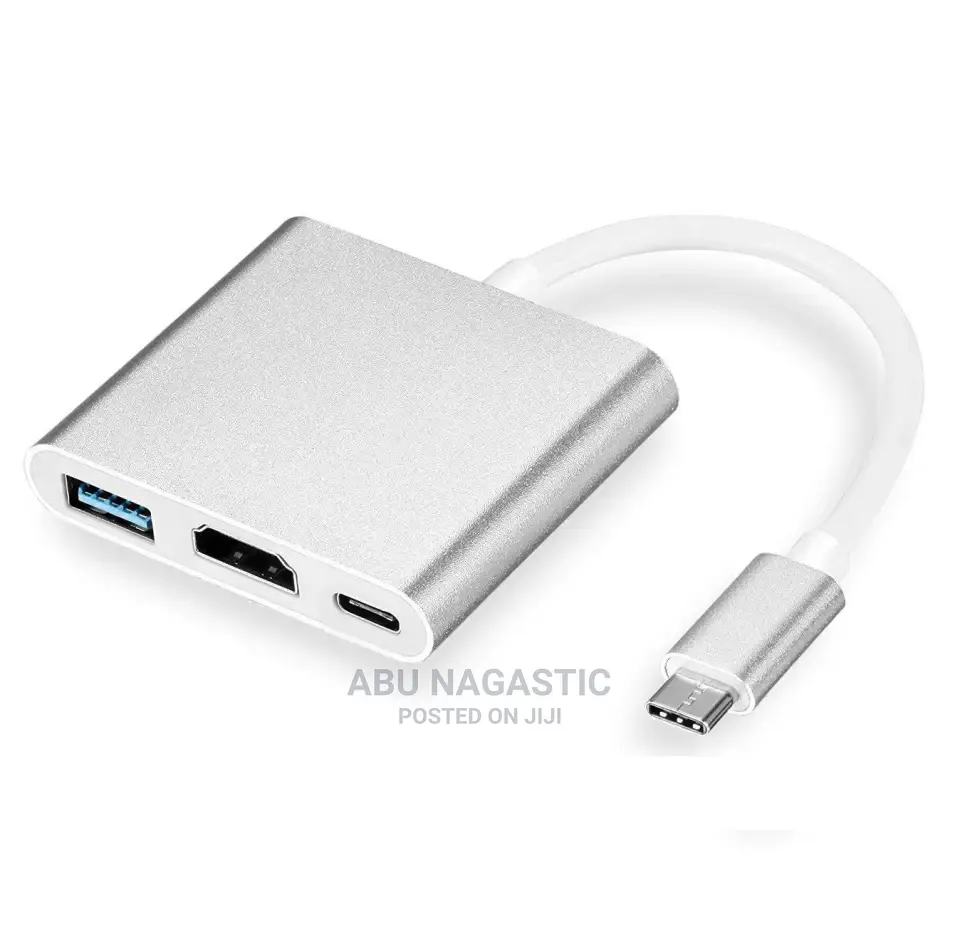 3in1type C to HDMI and USB 3.0 Adapter