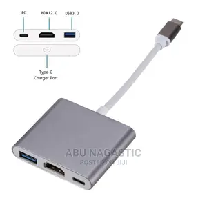 3in1type C to HDMI and USB 3.0 Adapter