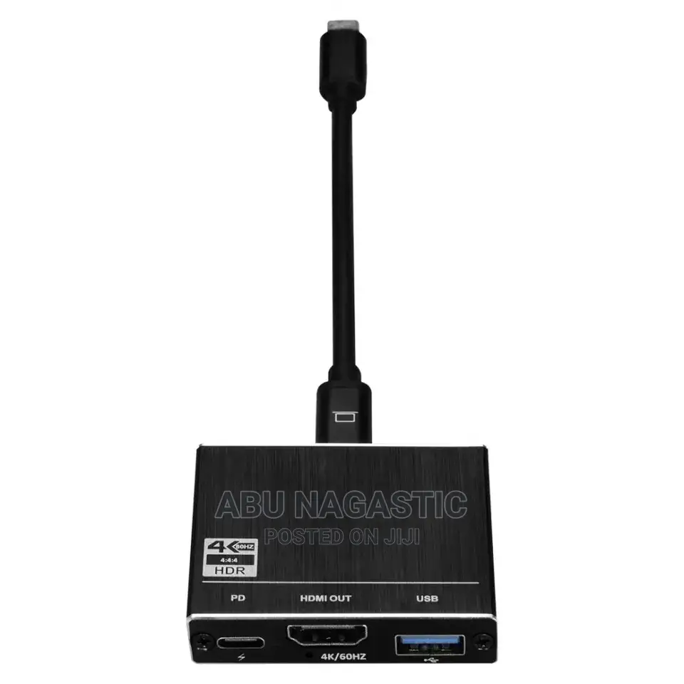 3in1 Type C to USB C USB Hub Converter