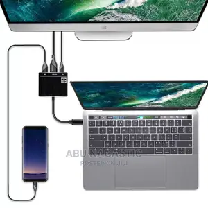 3in1 Type C to USB C USB Hub Converter