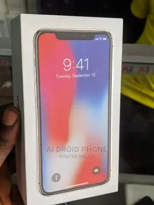 New Apple iPhone X 256 GB Black