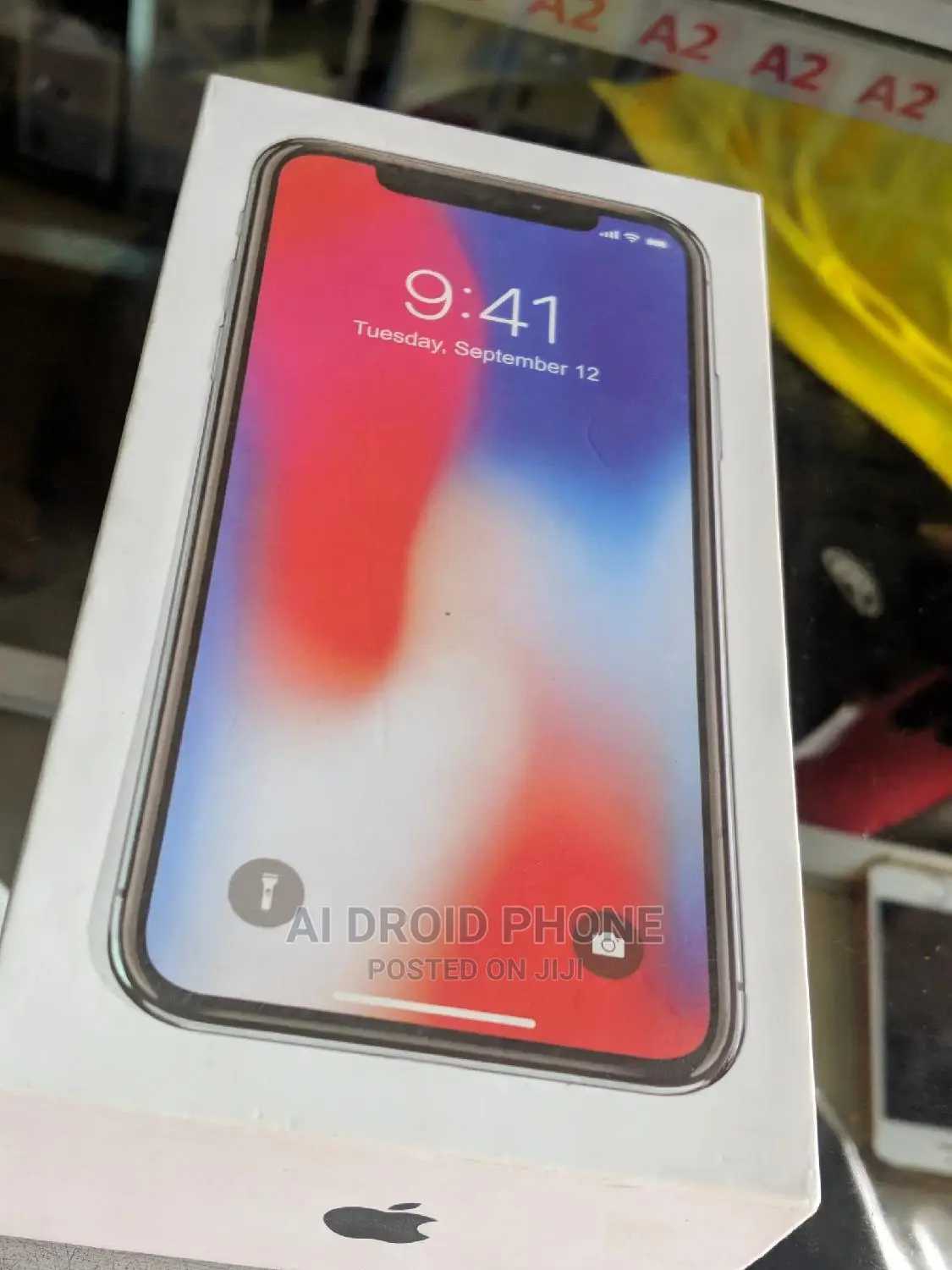 New Apple iPhone X 256 GB Black