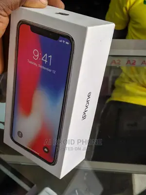 New Apple iPhone X 256 GB Black