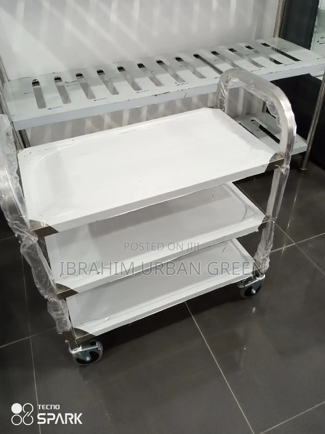Four Desks Trolley