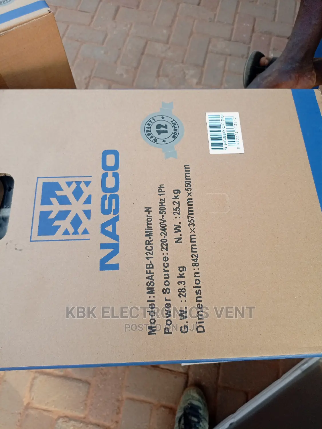 Nasco 1.5hp-R410 Split Air Conditioner