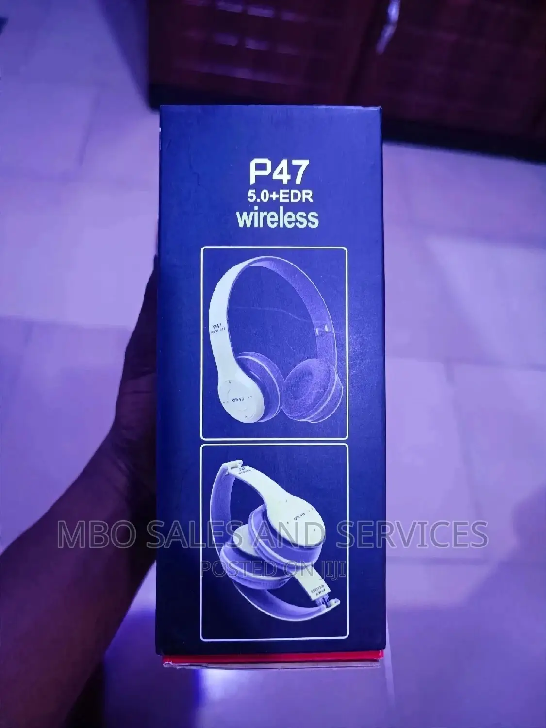 P47 Foldable Bluetooth Wireless Headset