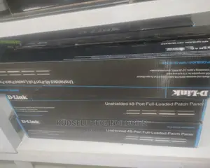 Unshielded 48 Port Full Loaded Patch Panel