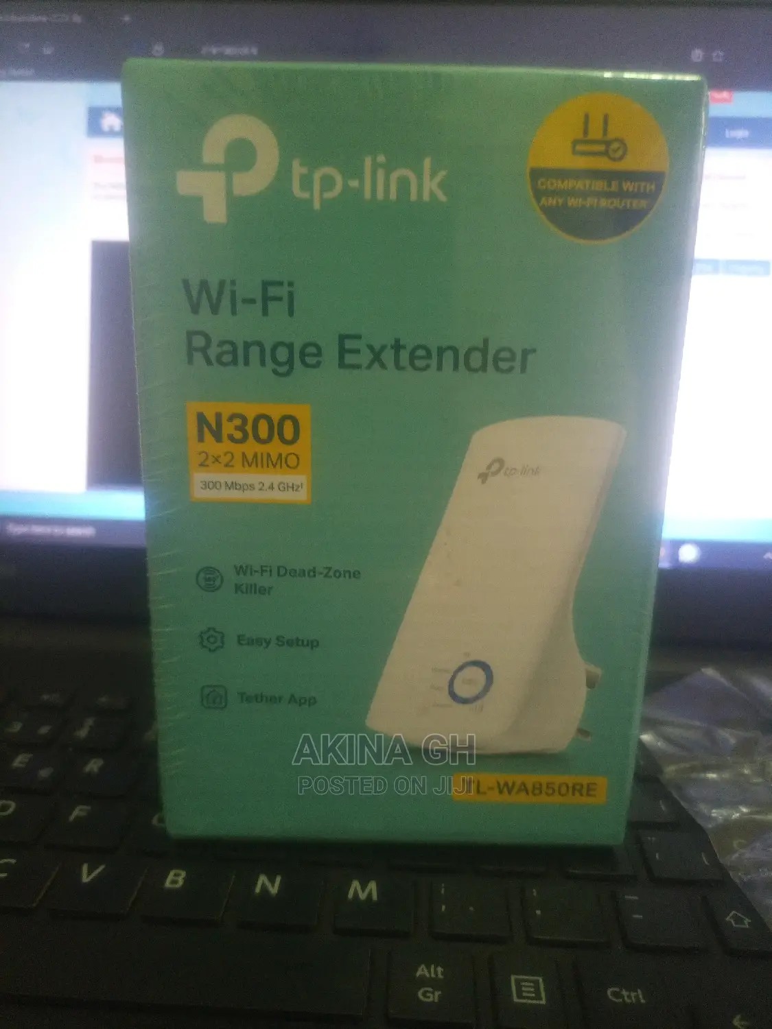 Tp-Link N300 Wifi Range Extender Tl-Wa850re