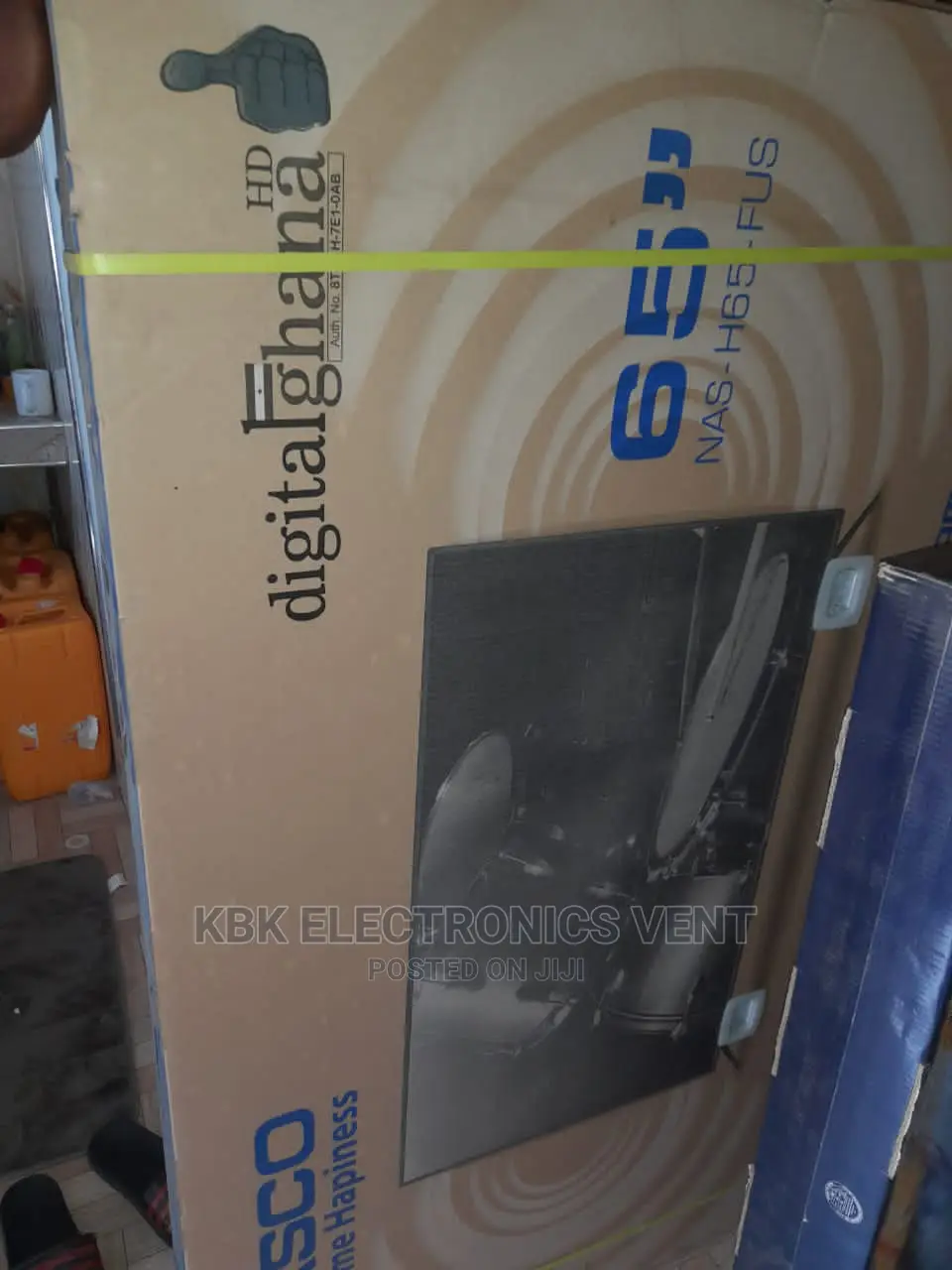 Nasco 65" Smart(Android) Uhd Satellite