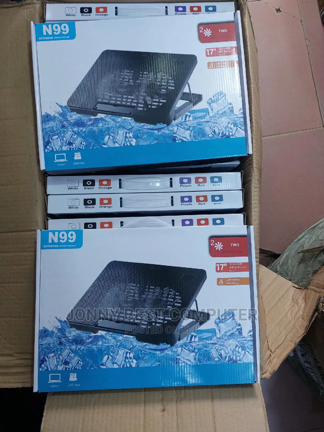 N99 Laptop Cooling Pad and Stand