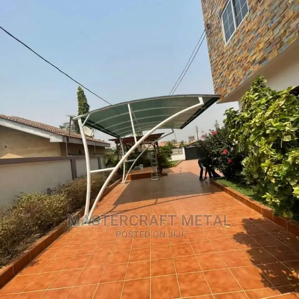2 Cars Canopy Carport With Double Layered Tarpaulin Top