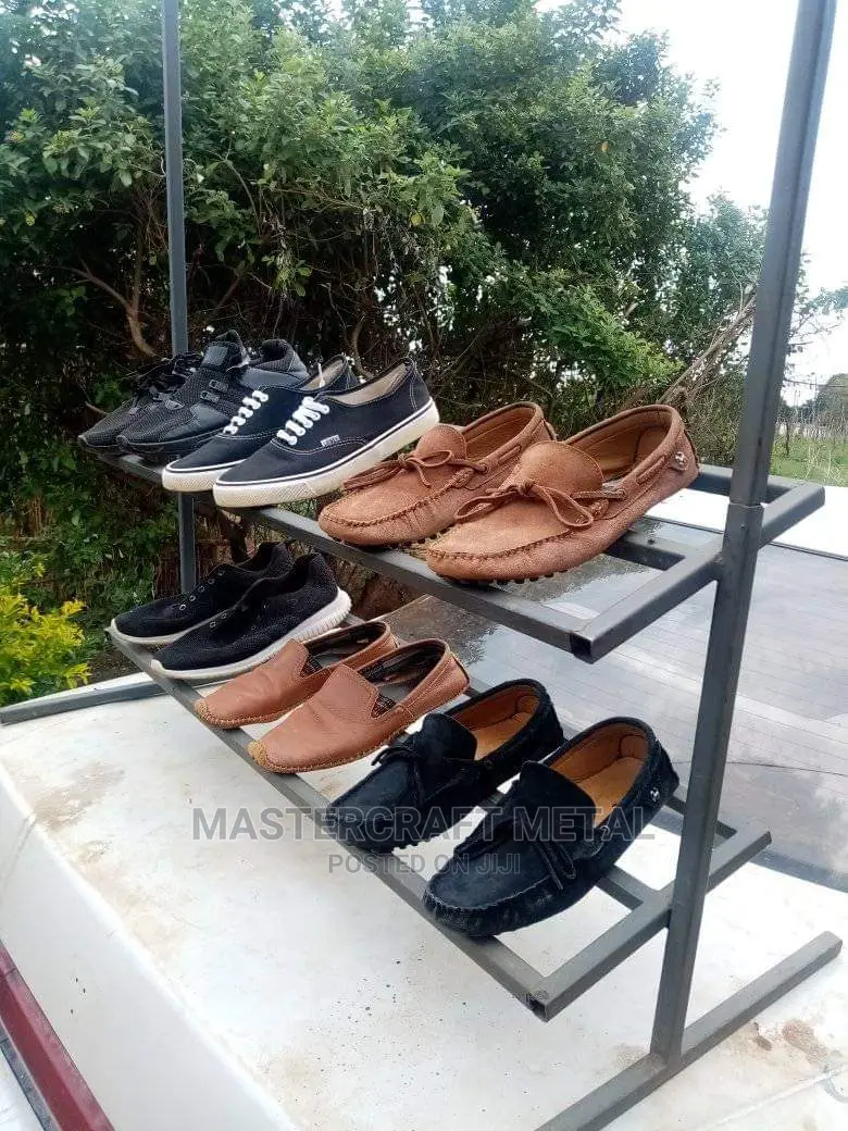 Metal Shoe Shelves Storage