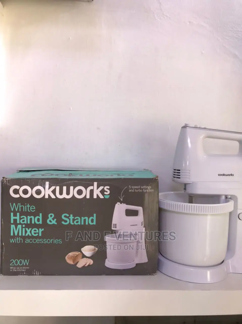 Cookworks Hand Stand Mixer- UK