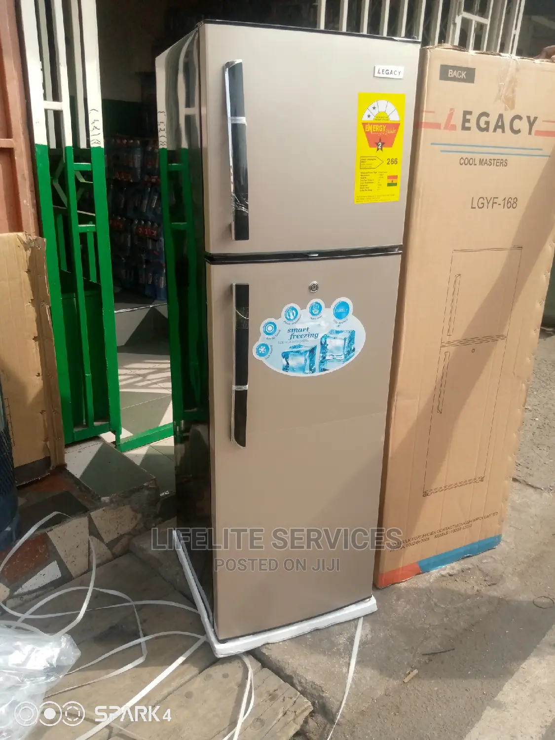 Golden Fridge (Legacy 168ltrs)