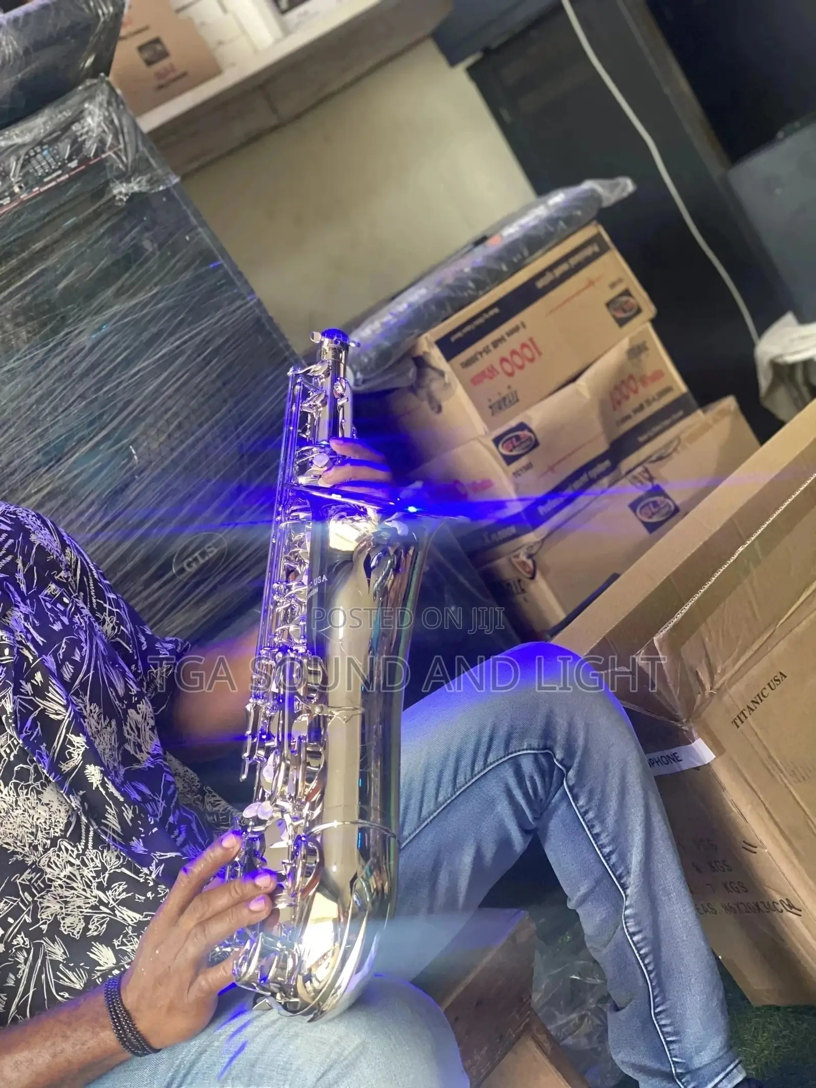 Titanic Usa Tenor Saxophone With Case