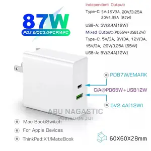 Brand New Apple 87W USB-C Type C Adapter/Charger