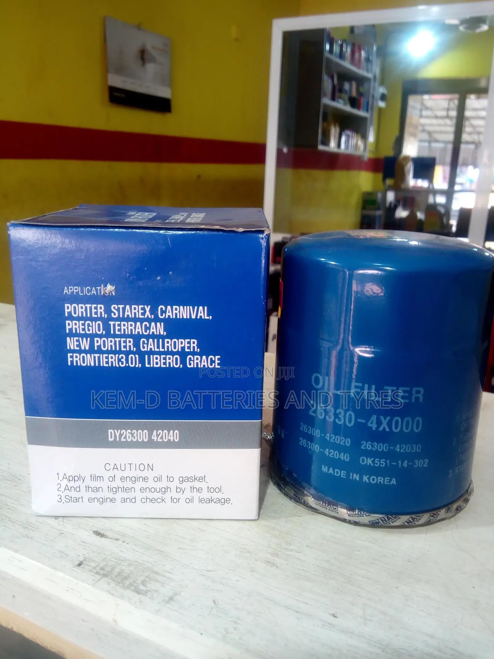 Genuine DYF Engine Oil Filter For Hyundai And Kia