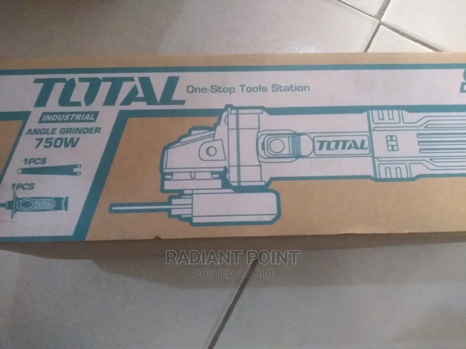 Total Angle Grinder 750w New