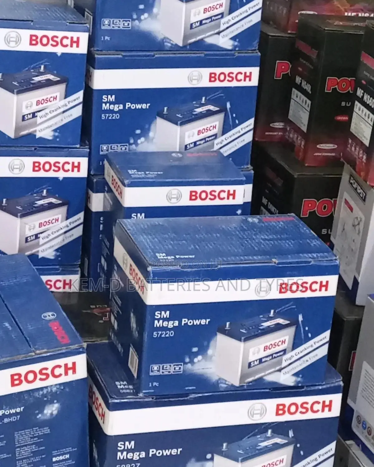 Bosch Battery - 57220 15 Plates